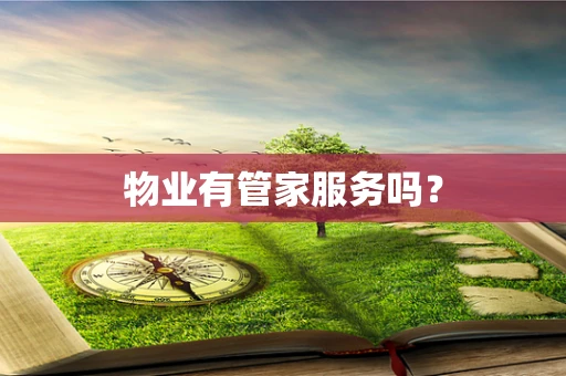 物业有管家服务吗？