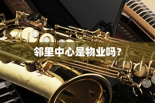 邻里中心是物业吗？