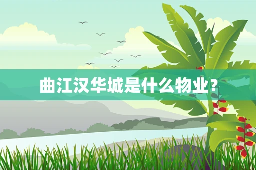 曲江汉华城是什么物业？