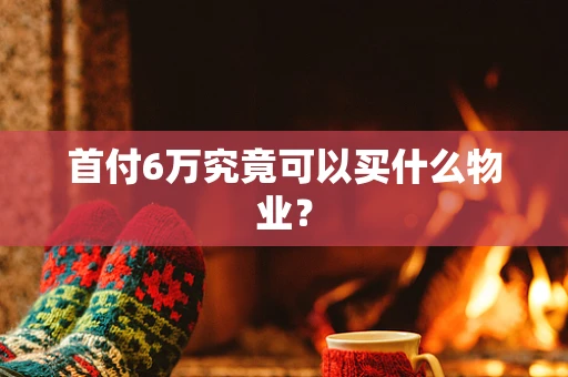 首付6万究竟可以买什么物业？