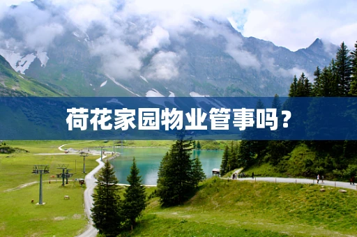 荷花家园物业管事吗？