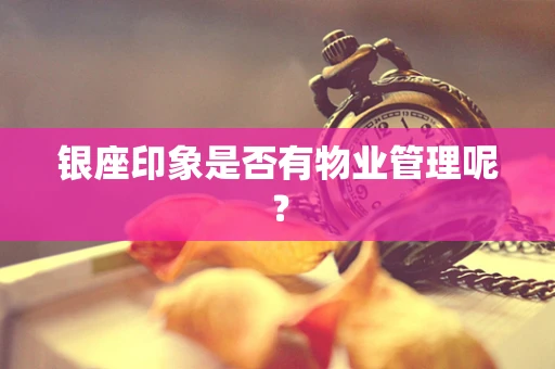 银座印象是否有物业管理呢？