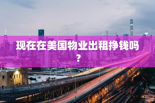 现在在美国物业出租挣钱吗？