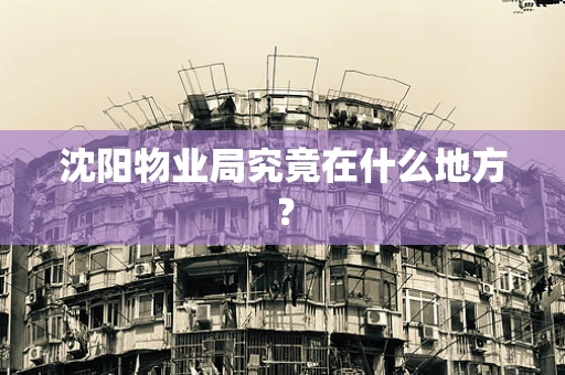 沈阳物业局究竟在什么地方？