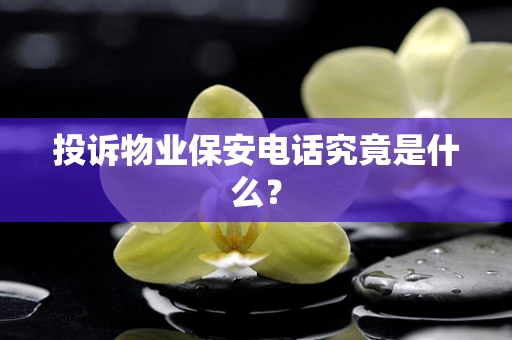 投诉物业保安电话究竟是什么？
