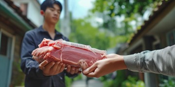 物业小哥送猪肉，这算违法吗？