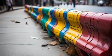 破坏物业路障违法吗？